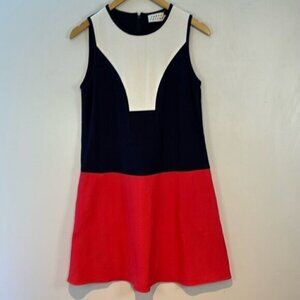 Tanya Taylor color block A-Line mini dress size 2